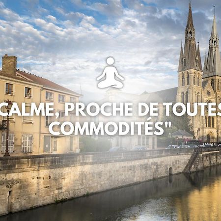 Soleil D'Ete - Netflix & Wifi - Balcon - Climatisation - Parking Gratuit - Check-In 24H24 - Emplacement Velos - Goodmarning Châlons-en-Champagne Buitenkant foto